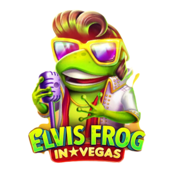 Elvis Frog in Vegas logo
